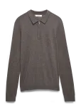 Selected - Slhberg Ls Half Zip Polo Noos - Poolpika lukuga džemprid - XXL