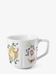 Rosendahl - Gc Cottage Mug 30 Cl White W. Deco - Kohvitassid - 30 CL