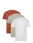 HUGO - T-Shirt Rn Triplet P - L&uuml;hikeste varrukatega - L