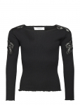 Rosemunde Kids - Rkbaybay Ls Blouse W/ Lace - Pikkade varrukatega T-s&auml;rgid - 176