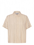 Soft Rebels - Srmargot Freedom Striped Ss Shirt - L&uuml;hikeste varrukatega - S