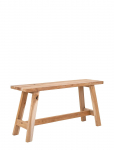 House Nordic - Faya - Bench, Teak, Nature, 90X25X45 Cm - Taburetid ja pingid - ONE SIZE