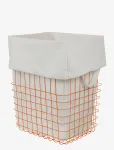 Mette Ditmer - Store-It Basket With Canvas Bag - Pesukorvid - W32X L40X H50CM