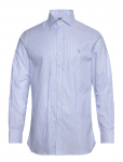 Polo Ralph Lauren - Regent Slim Fit Striped Textured Shirt - Triibulised s&auml;rgid - 44.5