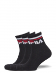 FILA Socks - Fila 3Pk Quarter Stripe Socks - Spordisokid - 43-46
