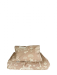 Majvillan - Summer Fields Brown Baby Bed Set 70X80 Cm - Voodipesukomplektid - 70X80CM