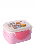 Puckator - Pusheen The Cat Foodie Clip Lock Stacked Bento Lunch Box With Cutlery - Toidukarbid - ONE SIZE