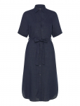 Gant - Reg Linen Ss Shirt Dress - P&otilde;lveni ja midi - 34
