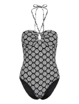 Gant - Monogram Print Swimsuit - Ujumisriided - S