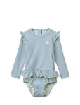 Liewood - Sille Baby Seersucker Swimsuit - Ujumisriided - 74