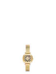 Komono - Moneypenny Royale Flower Gold Noir - Analoogkellad - ONE SIZE