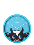 KARLSSON - Wall Clock Peekaboo Cow Blue - Kellad - &Oslash;:30.8CM