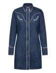 Wrangler - Piped Shirt Dress - S&auml;rkkleidid - L