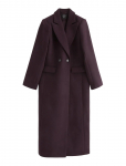 Lindex - Coat In Wool Blend - Villased mantlid - XS