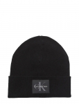 Calvin Klein - Monologo Patch Beanie - Kootud m&uuml;tsid - ONE SIZE