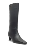 Tommy Hilfiger - Th Square Toe Kitten Long Boot - P&otilde;lveni saapad - 38