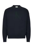 Calvin Klein Jeans - Ls Cttn Cashmere 3D Logo Crwnk S - Dressipluusid - XXL