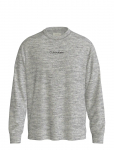 Calvin Klein - Ls Rlxd Standard Logo Crewnk Tee - Pikkade varrukatega - XL