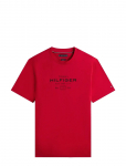 Tommy Hilfiger - Hilfiger Stack Graphic Tee - L&uuml;hikeste varrukatega - M