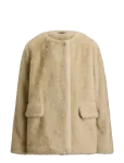 Lauren Ralph Lauren - Faux-Fur Coat - Kunstkarusnahk - XS