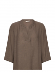 FREE/QUENT - Blouse From Freequent In A Light Material With A Beautiful Texture. The Blouse H - Pikkade varrukatega - S