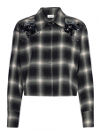 Dante6 - Dante6-Eason Check Embellished Shirt - Pikkade varrukatega - 38