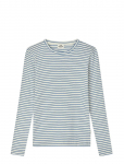 Mads N&oslash;rgaard - 2X2 Cotton Stripe Talino Tee L/S - Pikkade varrukatega - 104