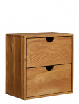 House Nordic - Nanna - Wall Shelf With Door, Oak, 18X30X30 Cm - Riiulid - 30X18X30CM