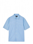 Mads N&oslash;rgaard - Prime Cotton Poplin Breuer Shirt - L&uuml;hikeste varrukatega s&auml;rgid - XL