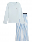 Tommy Hilfiger - Ls Woven Pj Set Print - Pidžaamad (komplektid) - XL