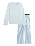 Tommy Hilfiger - Ls Woven Pj Set Print - Pidžaamad (komplektid) - XL