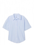Calvin Klein - Relaxed Poplin Ss Shirt - Topid - S