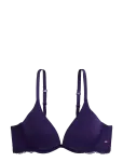 Tommy Hilfiger - Plunge Push Up Bra - Madala kaelusega rinnahoidjad - 80 D