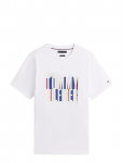 Tommy Hilfiger - Split Colour Graphic Tee - L&uuml;hikeste varrukatega - XL