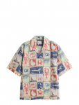 Gant - Rel Nautical Print Ss Shirt - L&uuml;hikeste varrukatega s&auml;rgid - XL