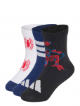Adidas Sportswear - Lk Mrvl Sm 3Pp - Sokid - 28-30