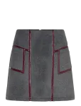Laagam - Frankie Grey Short Skirt - L&uuml;hikesed seelikud - 40