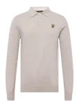 Lyle & Scott - Cotton Merino Long Sleeve Knitted Polo - Pikkade varrukatega - L