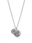Nialaya - Saint Christopher Double Medallion - Kaelakeed - 22'