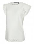Vero Moda Maternity - Vmmtassa Sl Frill Top - L&uuml;hikeste varrukatega - XS