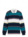 Tommy Jeans - Tjm Rlx Stripe Rugby Ext - Pikkade varrukatega - XXXL