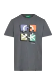 United Colors Of Benetton - T-Shirt - L&uuml;hikeste varrukatega - 130