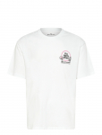 Edwin - Ramen Pink T-Shirt-White - L&uuml;hikeste varrukatega - S
