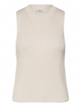 Closed - Women Crew Neck Racer Top Knits Ecru - Džemprid - S