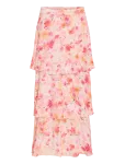Vila - Viastra Hw Flounce Ankel Skirt/Dc - Maksiseelikud - 42