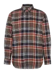 Lindbergh - Large Checked Brushed Shirt L/S - Ruudulised s&auml;rgid - L