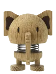 Hoptimist - Hoptimist Elephant S Oak - Figuurid ja skulptuurid - 6X6.5X6.9CM x 6