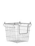 House Doctor - Basket, Hdtaw, Chrome Finish - Hoiukorvid - 26.7X26.7X26.7CM