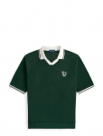 Polo Ralph Lauren - Relaxed Fit Pointelle Jersey Polo Shirt - L&uuml;hikeste varrukatega kootud polos&auml;rgid - M