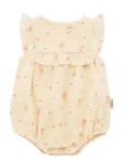 Cam Cam Copenhagen - Edith Romper, 74 Cm - Gots - Gold Flower - Kombinesoonid - 68